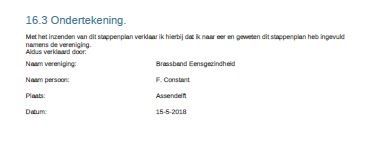 Ondertekening