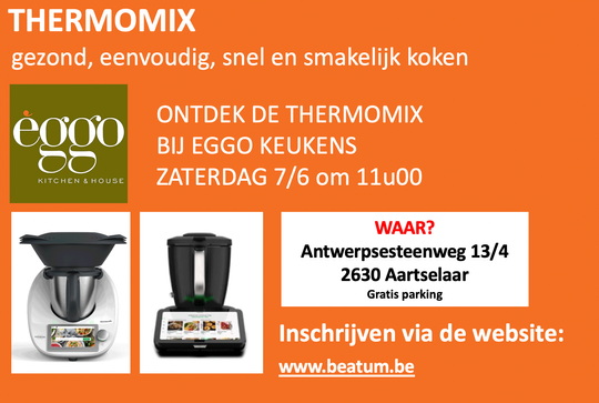 "Thermomix kookdemonstratie" "eggokeukens" "thermomixantwerpen"