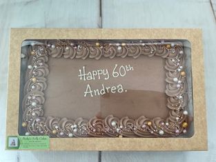 Gift boxed tray bake