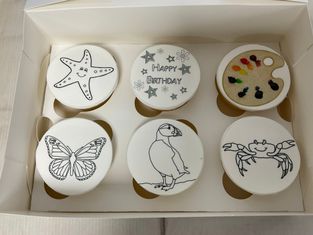 Paint your own cakes