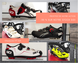 Chaussures Route et VTT Sidi