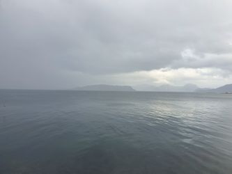 Lavtrykk, regn og tåke