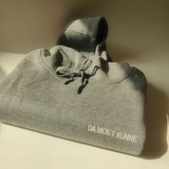 hoodie met personalisatie