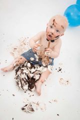 Beehive Photography Studios - Cake Smash - 1st Birthday - South Wales 