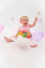 Beehive Photography Studios - Cake Smash - 1st Birthday - South Wales 