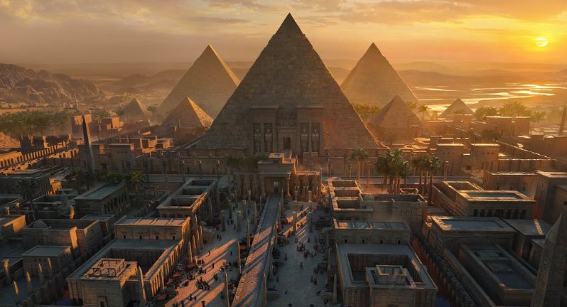 THE EGYPTIAN DYNASTY AT IT'S PEAK