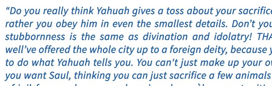 SCRIPTURAL UNDERSTANDING (SAM 15 BRS)