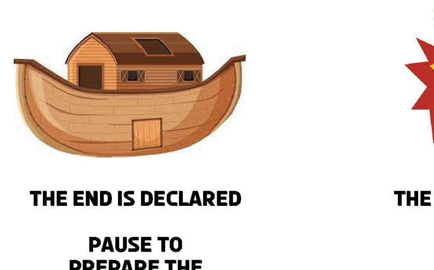 JUST LIKE THE DAYS OF NOAH, REVELATION IS MAINLY ABOUT JUDGMENT - AND NOT MUCH REPENTANCE IS MENTIONED!