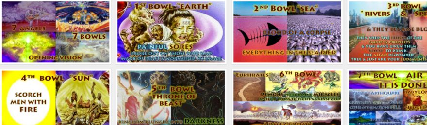 THIS VISION OF THE 7 BOWLS OF WRATH TAKES US RIGHT UP TO YAHUSHA'S RETURN AND THE END OF ALL FLESH!