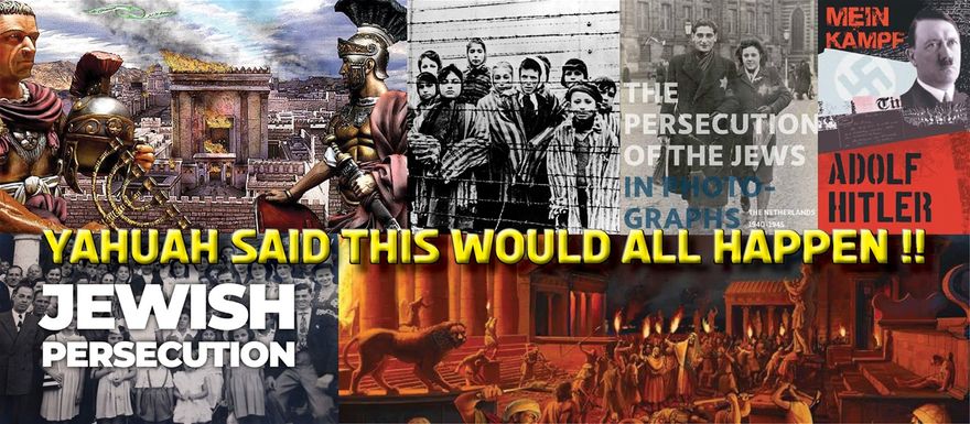 THE JEWS (AND ALL THE OTHER NATIONS THAT ISRAEL WAS SCATTERED INTO) -  ARE ALL BEING JUDGED SEVERELY BY YAHUSHA!!