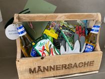 Gartenarbeiten ist Männersache