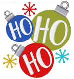Ho Ho Ho Ornaments EE01-1OM0069