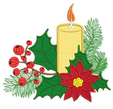 Holiday Candle FOS01-FOSCC149