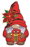 Poinsettia Gnome NN01-NNMOE184
