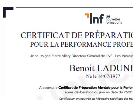 Préparateur mental (entreprise)