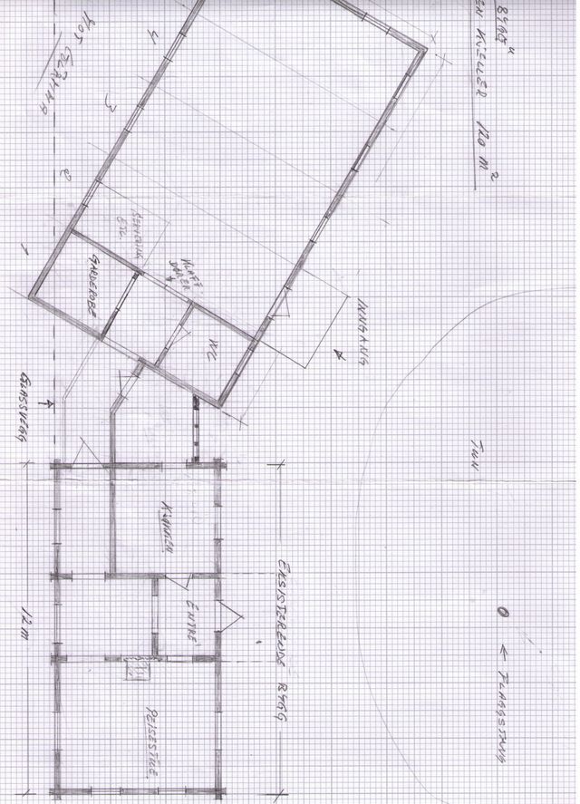 Tilbygg - plan 1. etasje.