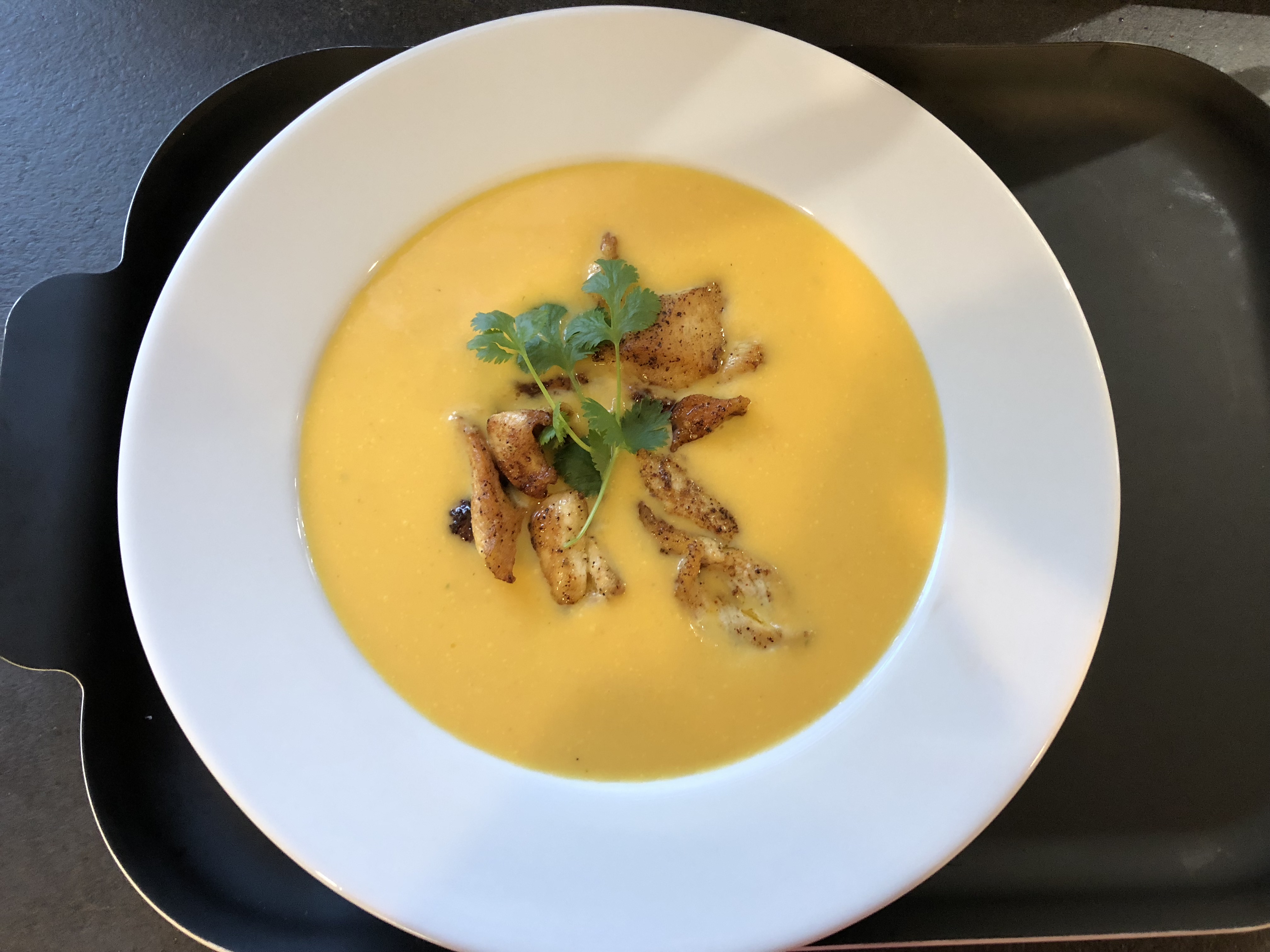 Gulrot- og ingefærsuppe