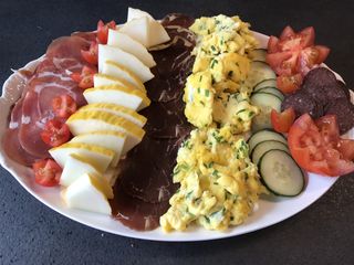 Spekemat med eggerøre