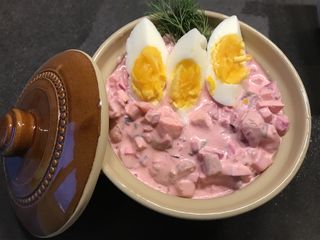 Mors sildesalat