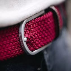 elastic-woven-belt-burgundy