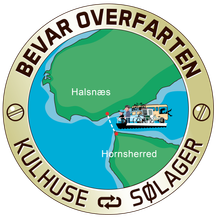 Logo for Bevar overfarten Kulhuse-Sølager