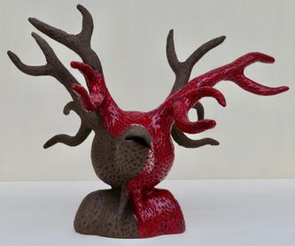 Rood Bruine hoorn kop (12)