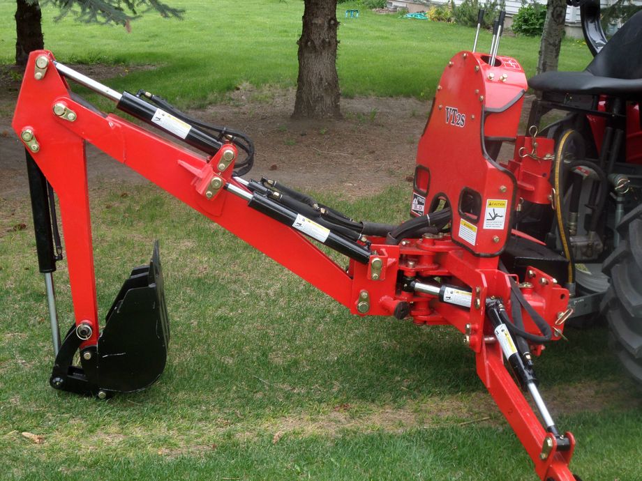 Backhoe  come in 3 sizes #1 #2 #3 --most of the time we sell a #2 