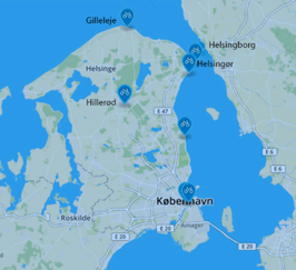 Bike trip Kings Trail North Zealand Denmark