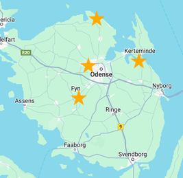 Cycling Island of Fyn Denmark