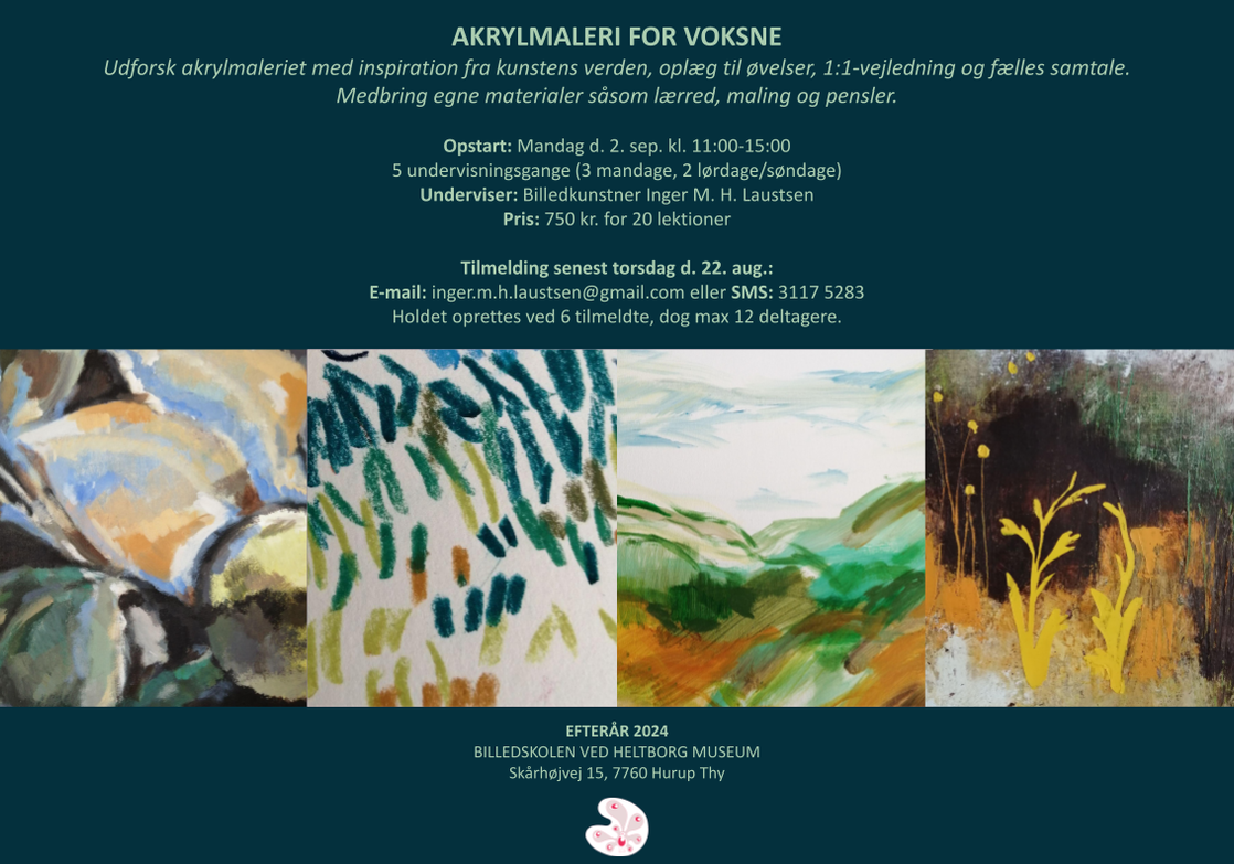 Mandagshold_Akrylmaleri_Efterår 2024