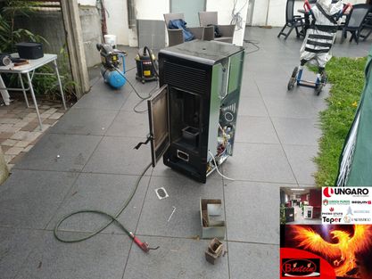 Bintein onderhoud pelletkachel , houtkachel , schoorsteen 91