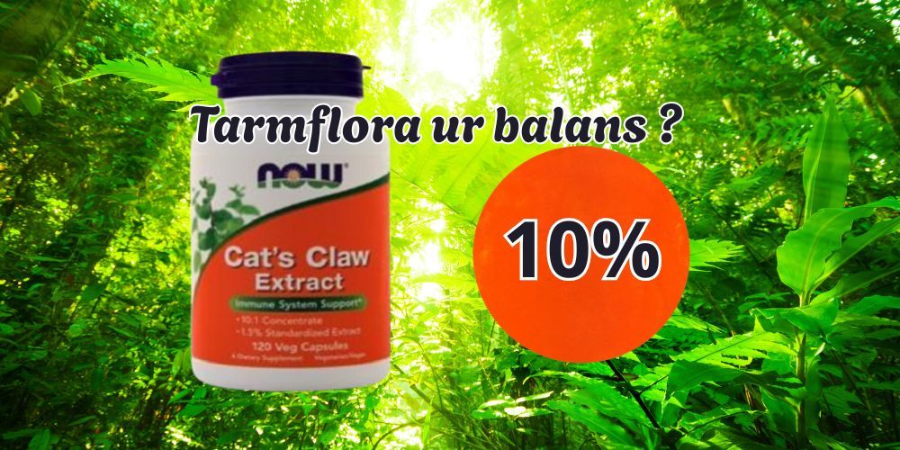 Tarmflora ur balans