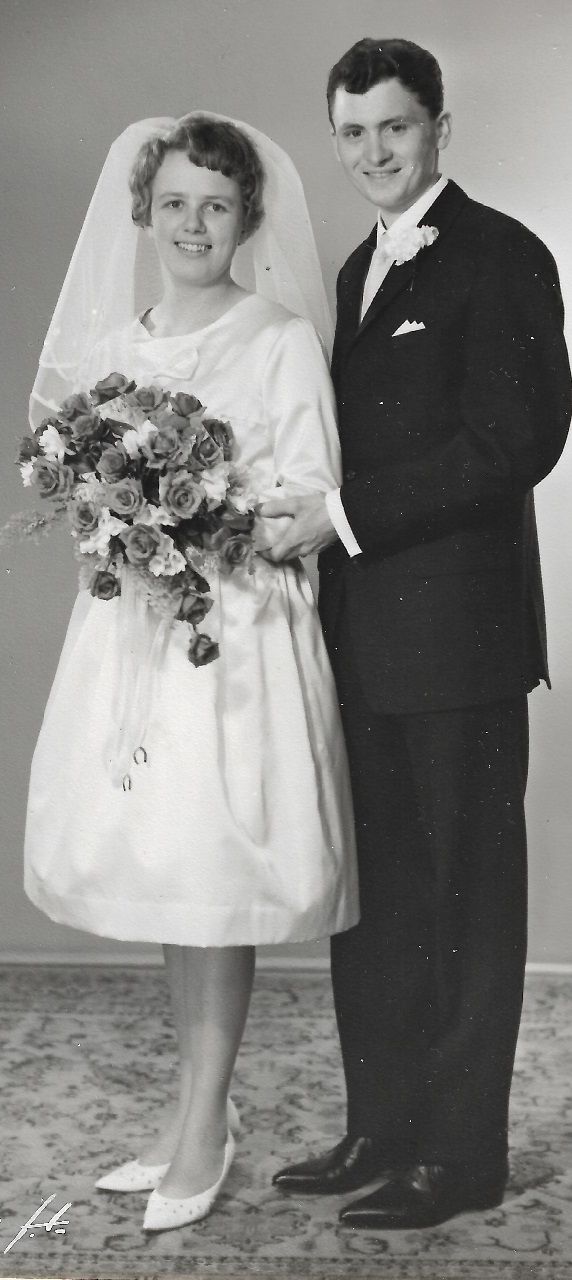 Bryllup i 1964  i Holstebro.