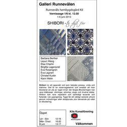 Shibori to dye for, Kil 2013