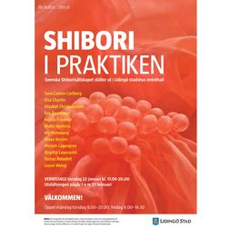 Shibori i praktiken, Lidingö stadshus 2014