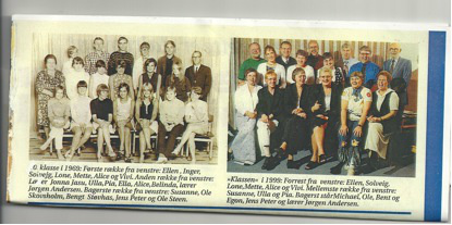 årgang 1959
Klassefoto - 30 år imellem