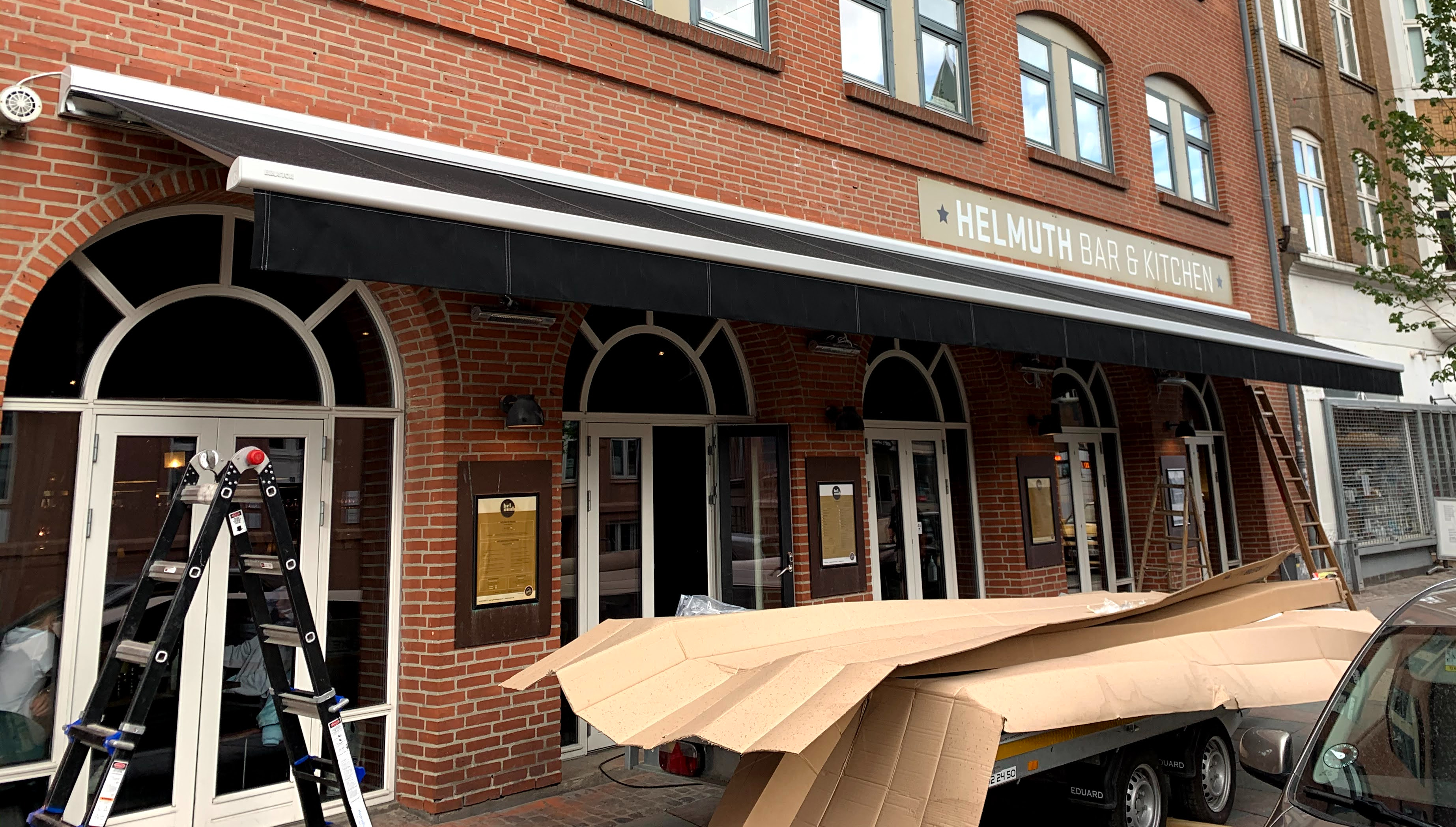 Butiksmarkise i Aalborg