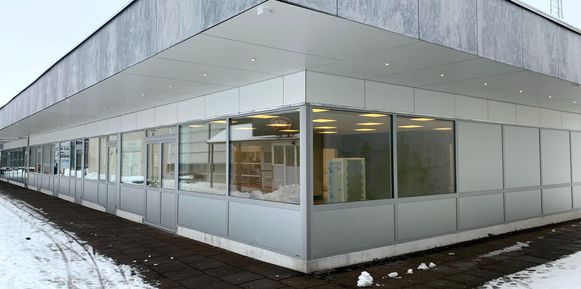Facader Dyrlægehuset Hjallerup