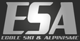 logo esa black ski ecole de ski