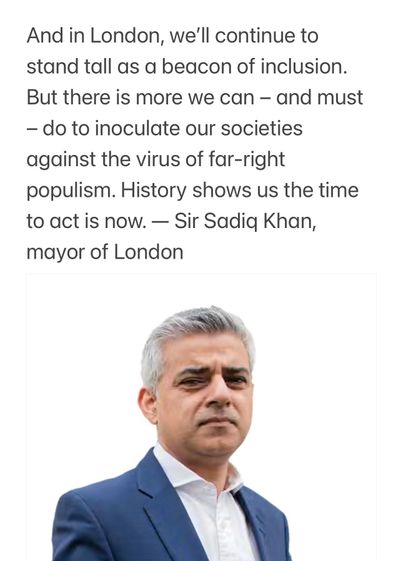 Sadiq Khan, Mayor of London