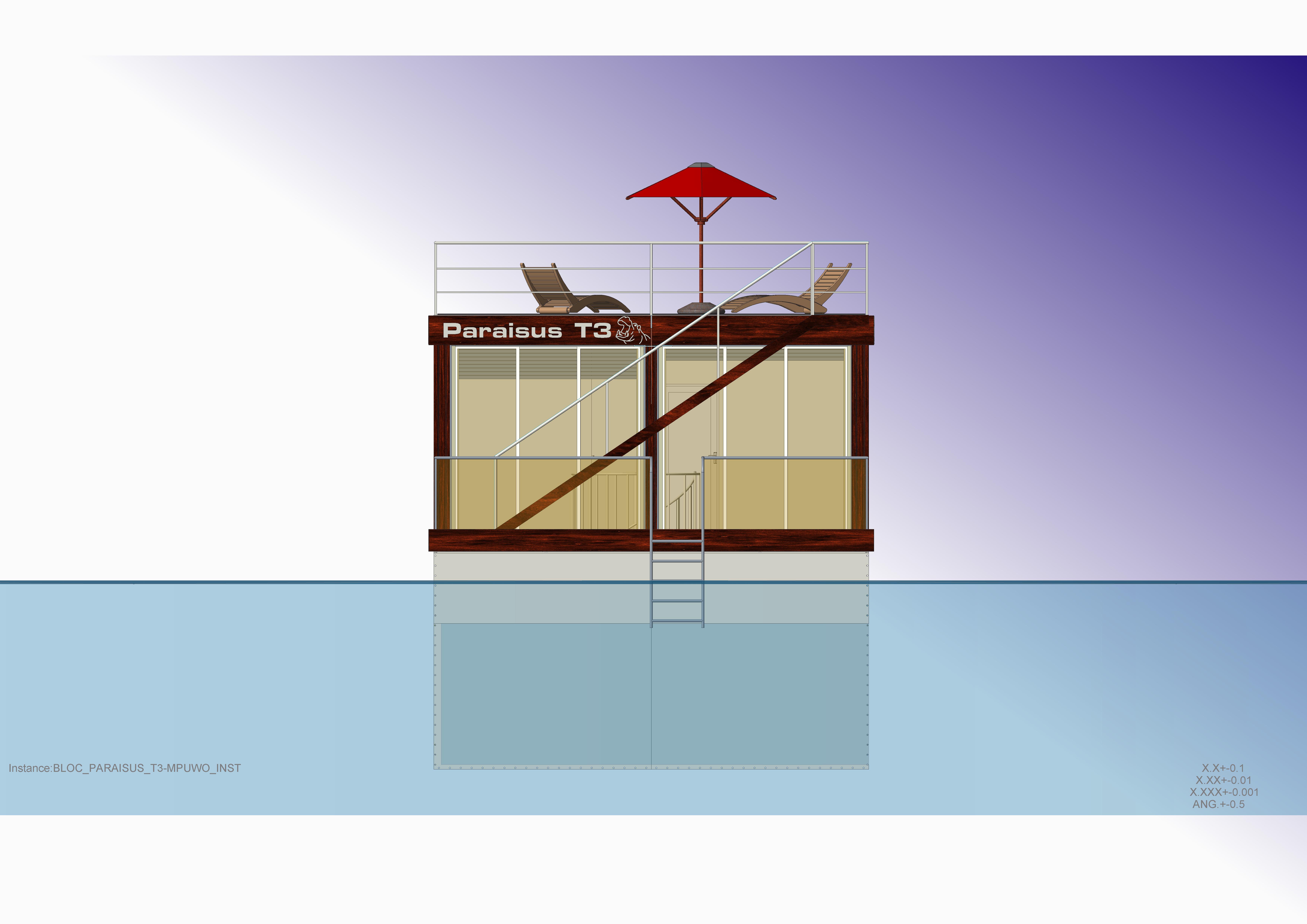 Bungalow, Casas Modulares, Casas prefabricadas, Casas  Flutuantes
