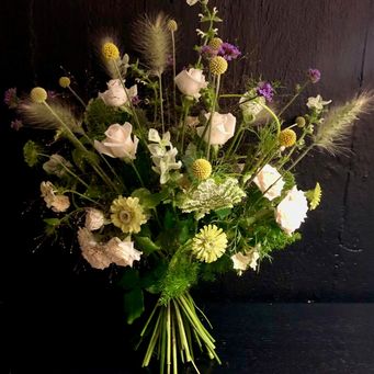 Begravningsbukett - Blommor till himlen - 
