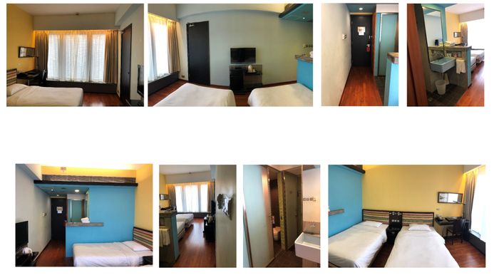 Room 1037 before Bluey checked in. Pretty lonely...