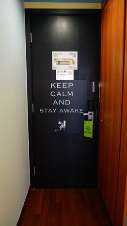 Don't panic if you need to escape!