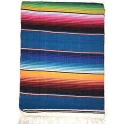  Large Sarape-Saltillo - Aqua
