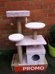  kattenpaal, kattenklim beige bruin prijs 129euro 