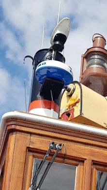 Mange fine detaljer på det gamle skib.