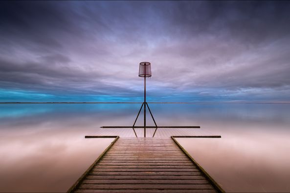 Tranquillity At Lytham Jetty