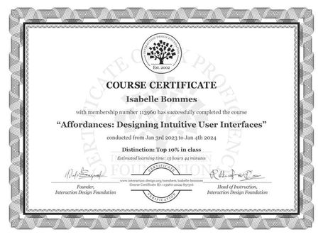 Affordances: Designing Intuitive User Interfaces