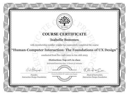 Human-Computer Interaction: The Foundations of UX Design